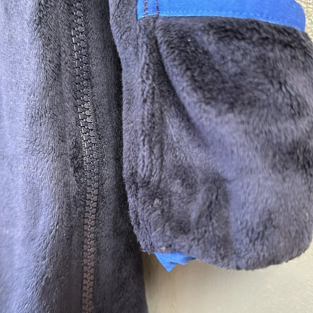 The North Face Blue Winter Baby Bunting Fleece, 6-12 mos - Picture 4 of 5